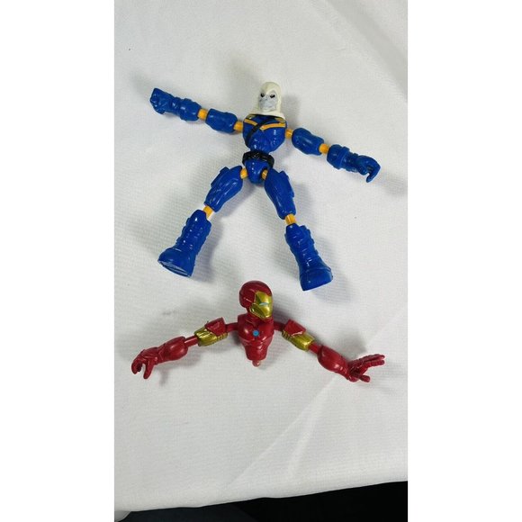 Marvel Avengers Bend Flex Taskmaster 6" Action Figure 2020 Hasbro Plus Iron Top - Picture 6 of 6